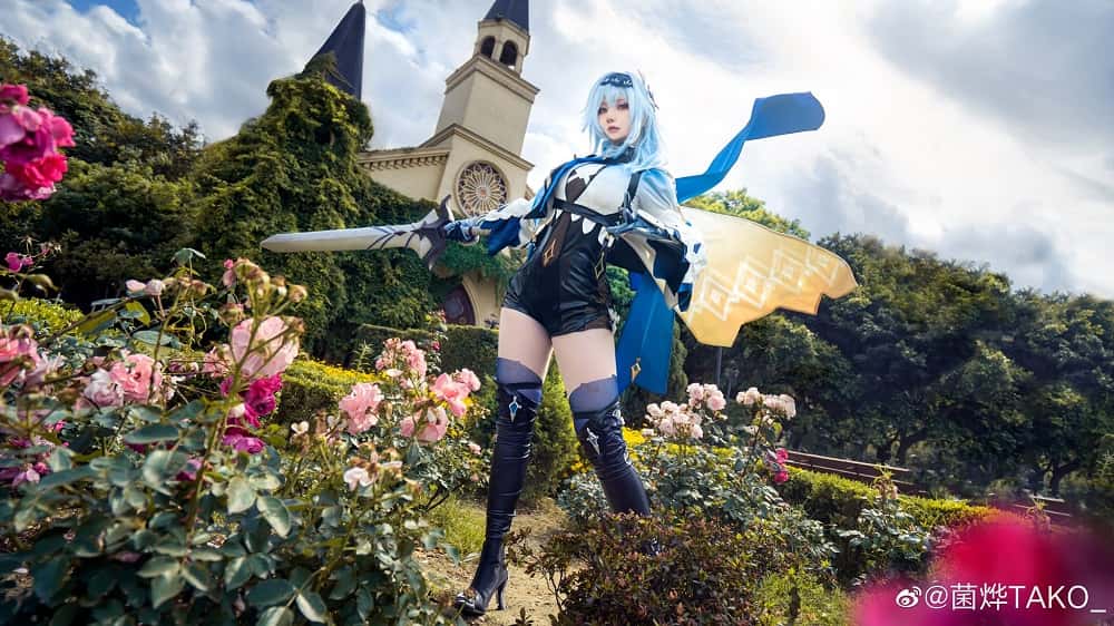 Tổng hợp hình ảnh Cosplay Eula trong Genshin Impact 2023