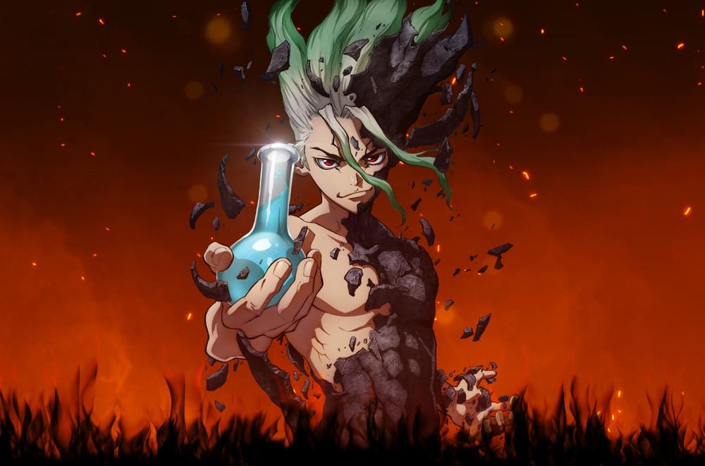 Anime Dr.Stone Siêu Phẩm Khoa Học Trong Bối Cảnh Đồ Đá