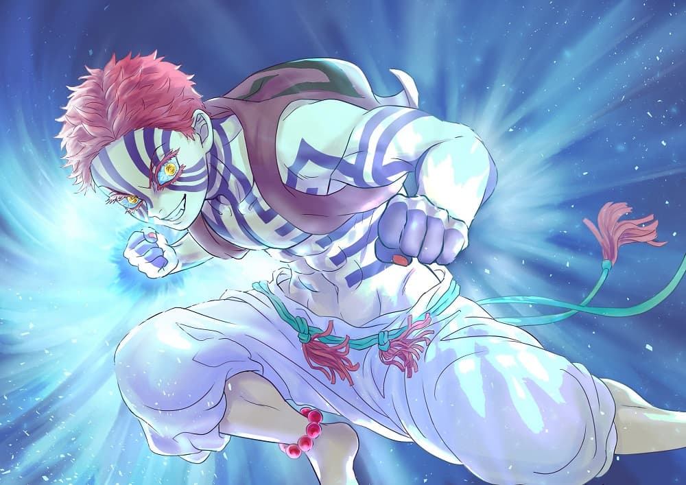 Tiểu sử Về Thượng Huyền Tam Akaza Trong Kimetsu no Yaiba